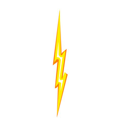 Powerful Bolt Icon Cartoon Electrical