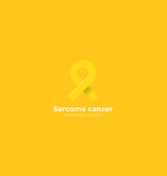 Sarcoma Cancer Awareness Month Concept Horizontal