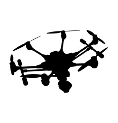 Drone Silhouette Art