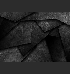 Black Grunge Tech 3d Architecture Abstract