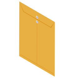 Manila Envelope Isolated Icon