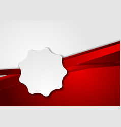 Red And Grey Corporate Abstract Backgroud With