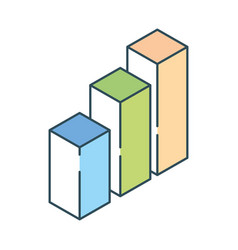 Isometric Statistics Chart