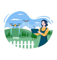 Smart Farming Use Drone Technologies In Farm