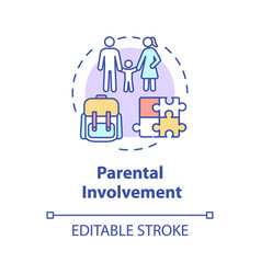 Parental Involvement Concept Icon