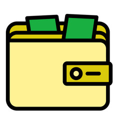 Wallet Prize Icon Flat