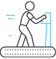 Exercise Stress Test Line Icon Outline Symbol