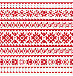 Christmas Winter Seamless Pattern Sami