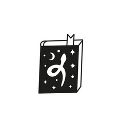 Doodle Spelling Witchy Book Icon