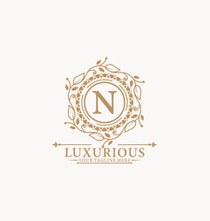 Luxury Logo Design With Initial Letter For Brand