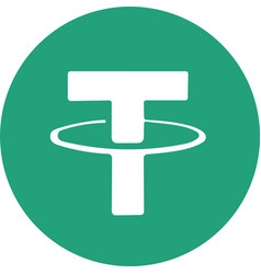 Tether Usdt Cryptocurrency Logo Icon Crypto