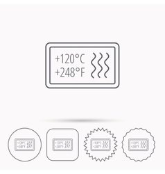 Heat Resistant Icon Microwave Dishwasher Info