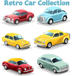 Retro Car Collection Car Icons