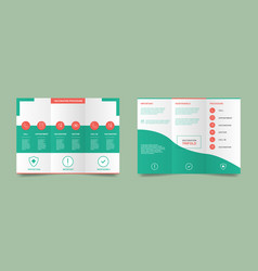 Vaccination Brochure Mockup Trifold