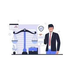 Business Legal Service Concept