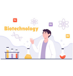 Man With Biotechnology