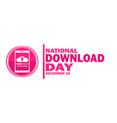 National Download Day Background Design Wallpaper