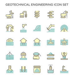 Geotechnical Engineering And Soil Testing Icon