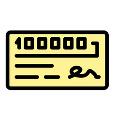 Prize Ticket Icon Flat