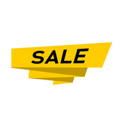 Sale - Folded Ribbon Banner