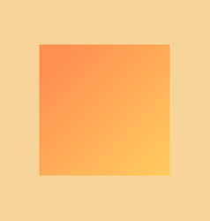 Yellow Gradient Square Geometric Shape