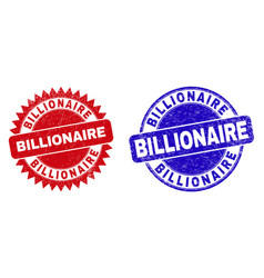 Billionaire Round And Rosette Stamp Seals