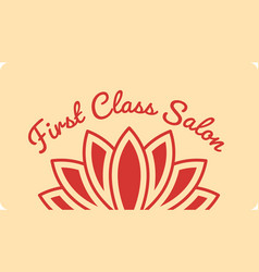 First Class Salon Beauty And Spa Promotion Banner