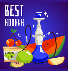 Hookah And Smoking Supplies Shop Card Or Poster