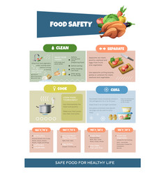 Food Safety Catergories Infographics