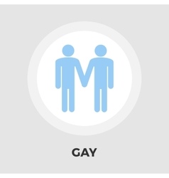 Gay Sign Flat Icon