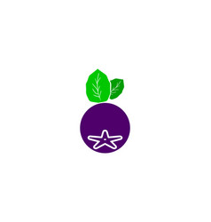 Aronia Berry Logo Template