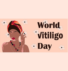 World Vitiligo Day Poster