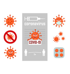 Covid 19 Corona Virus Personification