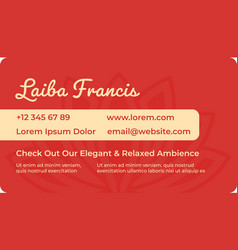 Spa Salon Business Visiting Card Promo Banner