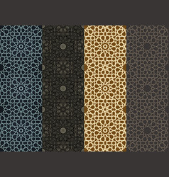 Seamless Islamic Moroccan Pattern Arabic