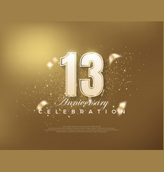 Luxury Gold 13th Anniversary Celebration