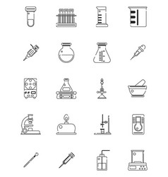 Science Outline Icon