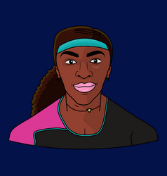 Serena Williams Portrait Avatar