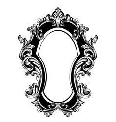 Baroque Mirror Original Frame French