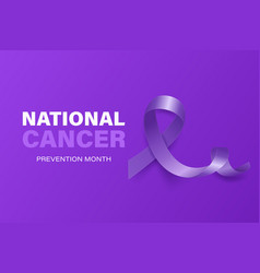 National Cancer Prevention Month February Banner