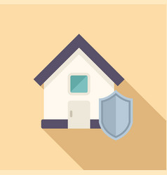 New House Liability Icon Flat Policy Risk