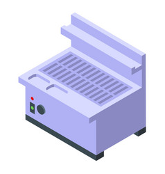 Home Bbq Device Icon Isometric Grill Food