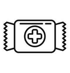 Medical Drop Icon Outline Cold Remedy