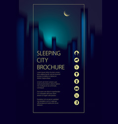 Night City Traveling Tourist Information Brochure