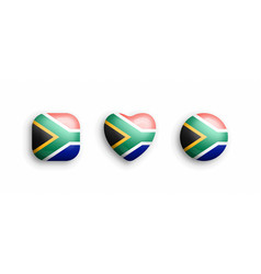 South Africa Official National Flag 3d Glossy