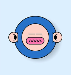 Funky Monkey Monster Emoji Sticker