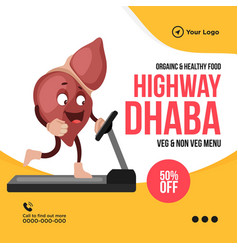 Banner Design Of Highway Dhaba