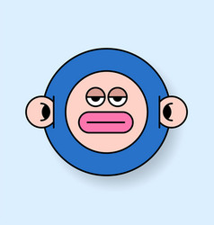 Funky Monkey Monster Emoji Sticker