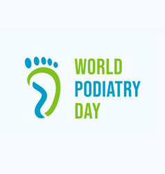 International Podiatry Day Flat Style