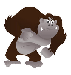 Angry Gorilla Cartoon